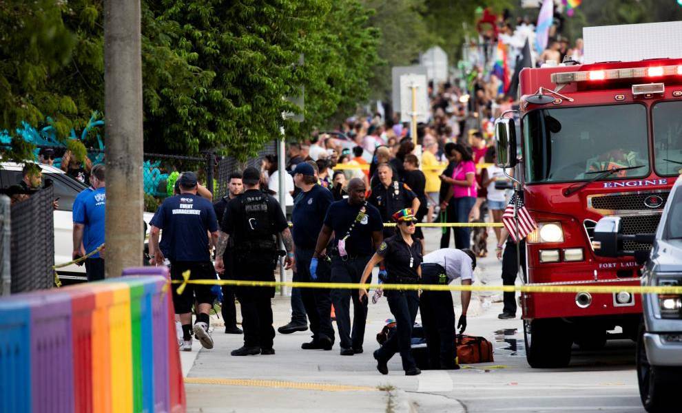 Un fallecido en el desfile del Orgullo Gay en Florida tras ser arrollado por un camión