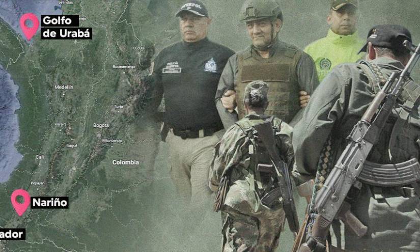 Paro armado del Clan del Golfo en Colombia ¿afecta a Ecuador?