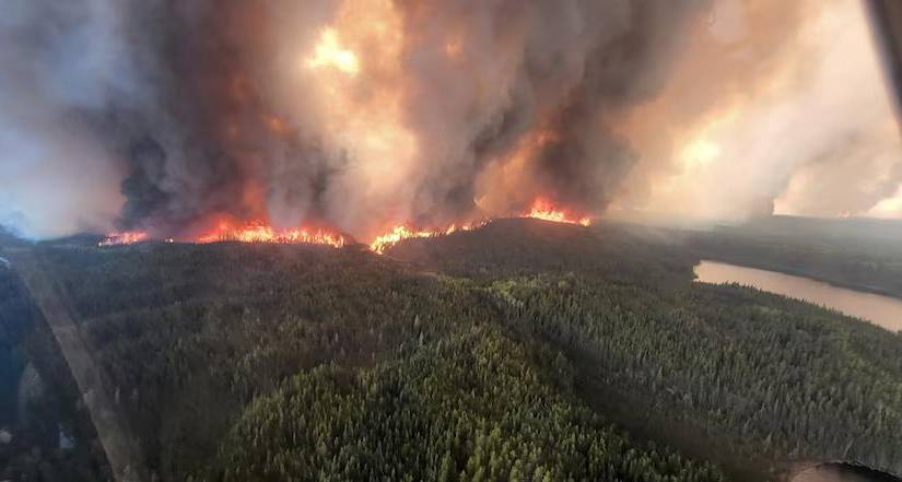 Incendios Canadá.