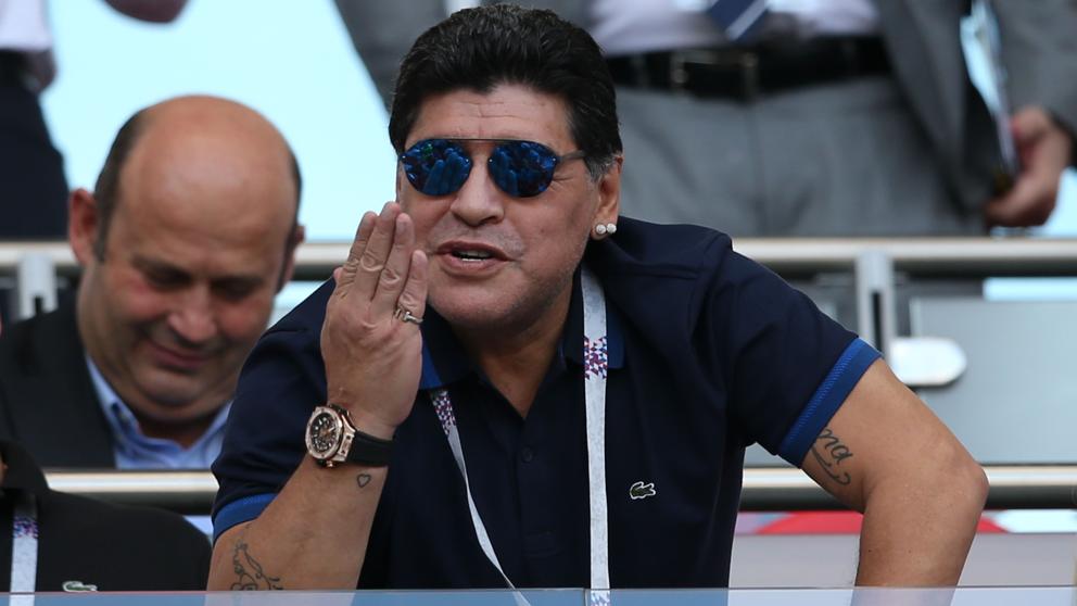 Maradona niega haber criticado a Lionel Messi