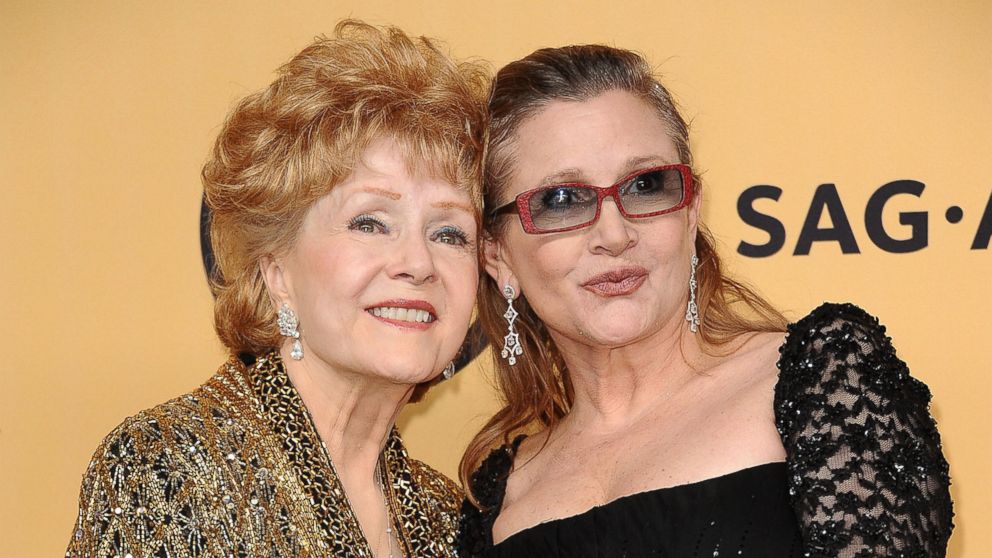 Revelan causa de la muerte de Carrie Fisher y Debbie Reynolds