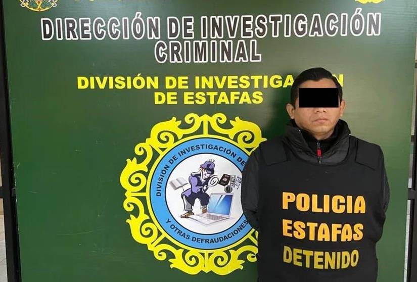 La Policía detuvo pimero a uno de los captadores del dinero de las estafas, luego a otro.