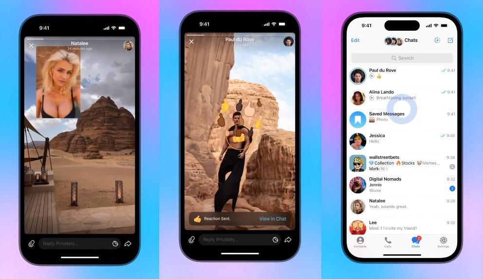 Telegram ahora permite a sus usuarios publicar historias