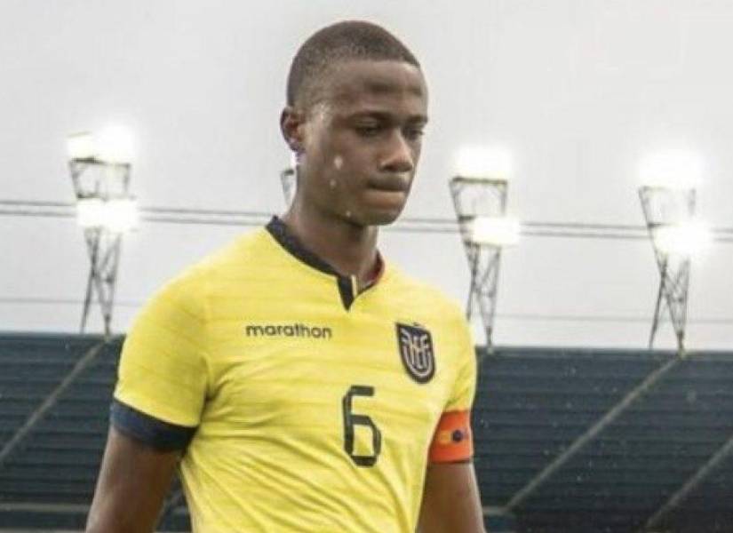 Fricio Caicedo, defensor ecuatoriano.