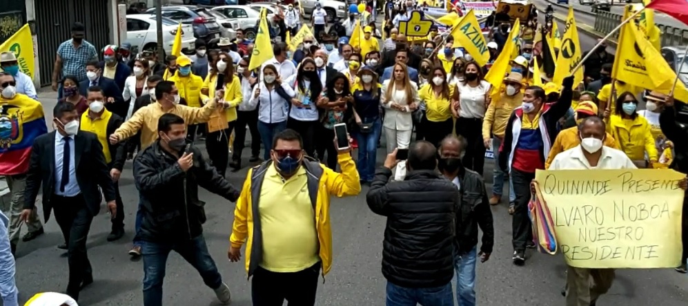 Adelante Ecuatoriano Adelante reclama participación en comicios