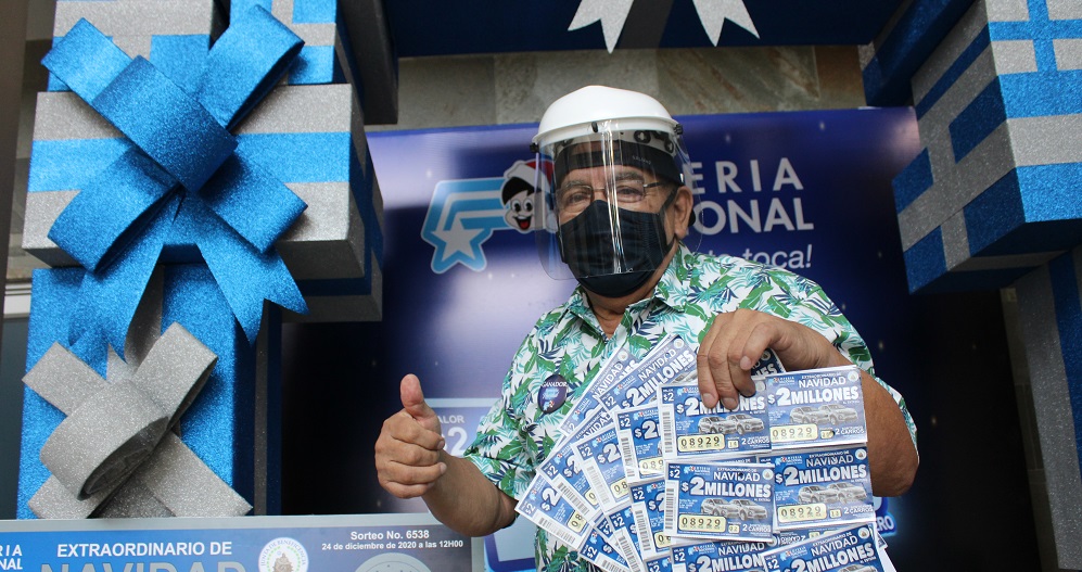 Guayaquileño gana 2 millones de dólares en la lotería